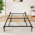 Awesofurni 7 inch Queen Bed Frame, Adjustable Length Metal Platform Bed, Easy Assembly, Noise-Free
